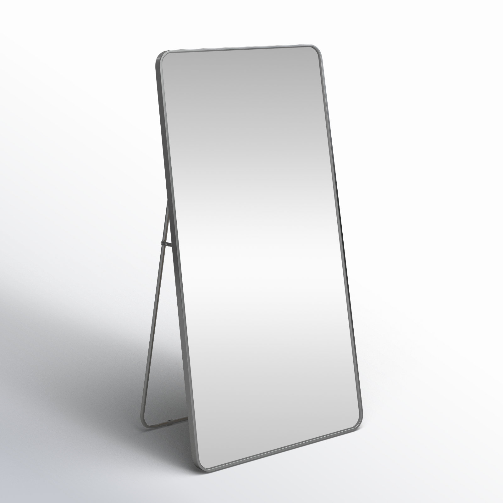 Sabine 32" Full-Length Mirror, Silver, 60" x 30"