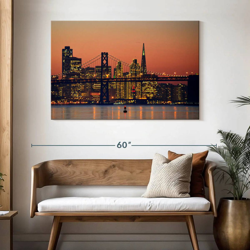 «Sirci Vibrant», horizon de San Francisco, H 32 po x l 48 po
