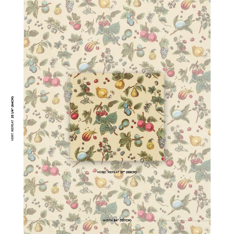 Berry Grove Fabric, Butter