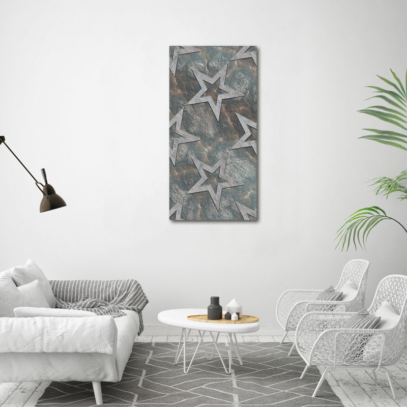 Stone Stars - Wrapped Canvas Print