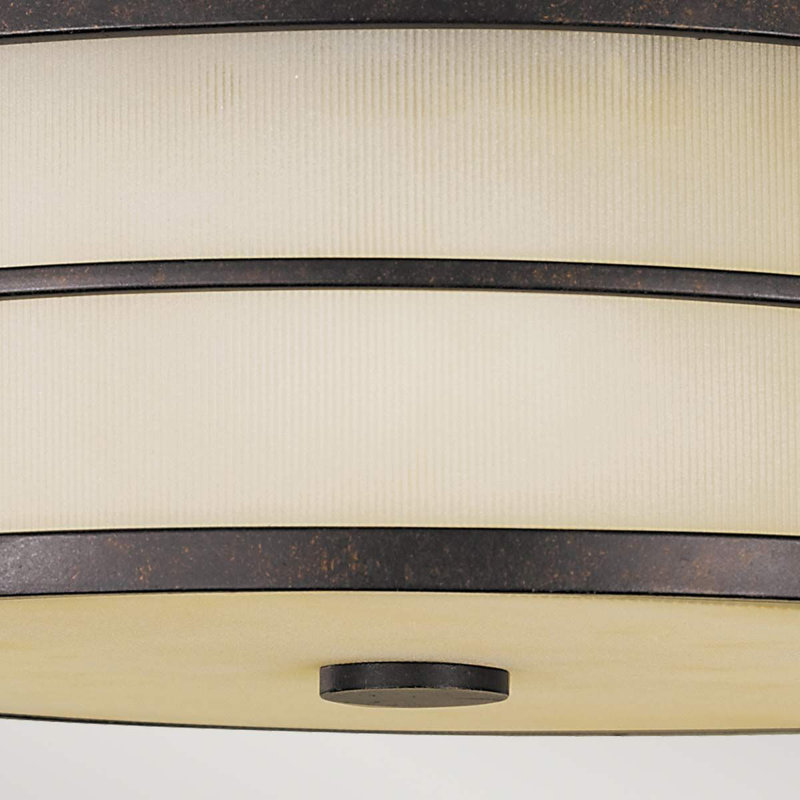 Ruben Glass Flush Mount