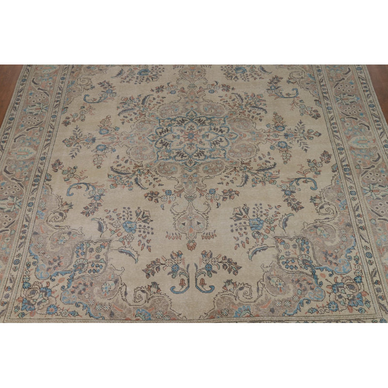 Tapis traditionnel fait à la main 10 x 13