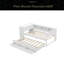 Structure de lit de jour en bois avec tiroirs de rangement et tablettes latérales, lit de jour avec bureau, aucune boîte à ressorts nécessaire-1383129536-1383129537