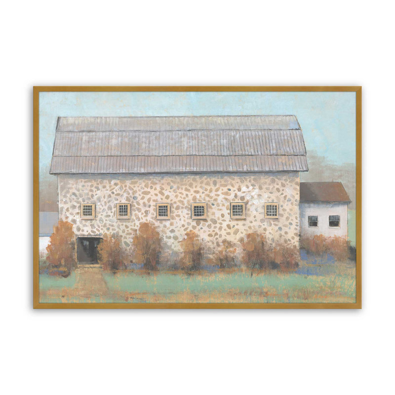 Farmstead Memories v2, Cadre photo en or poli, H 24 po x l 36 po x P 1,25 po