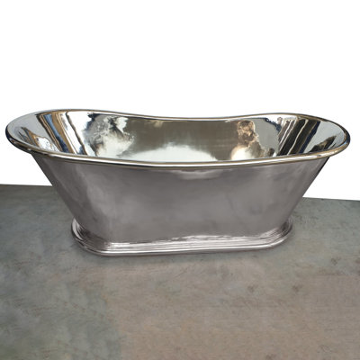 1778mm x 737mm Freestanding Soaking Copper Bathtub
