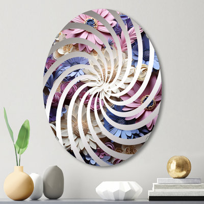 Miroir décoratif Vortex - MIR110470 - Ovale