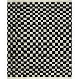 Damier Wool Patchwork Area Rug