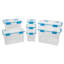 Bac de rangement en plastique Sterilite