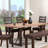 Jahnessa Solid Wood Base Dining Table