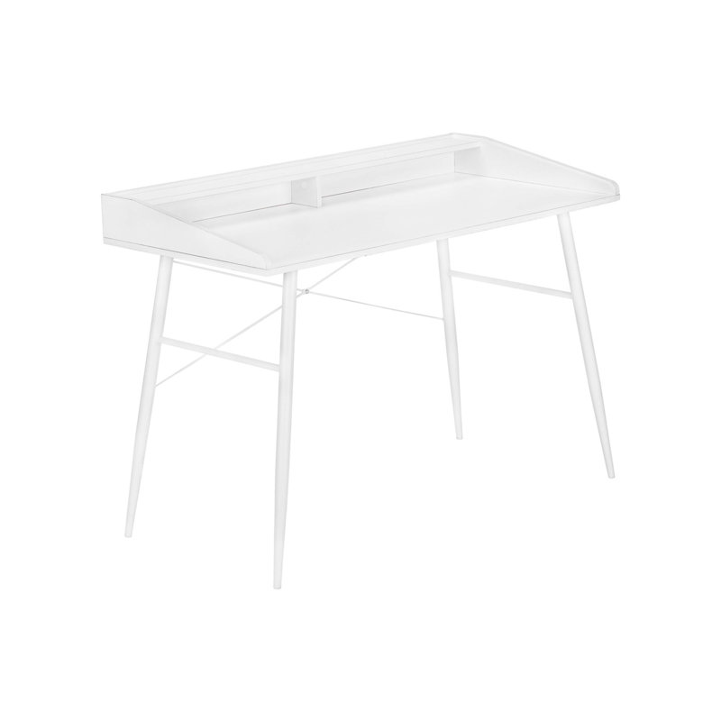 Bureau d'ordinateur, Blanc