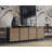 Omari Sideboard - Suede Light Tan Leather