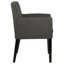 Chaise de salle à manger rembourrée Asfiya