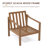 Outdoor 4-Piece Conversation Set With Cushions-111196323