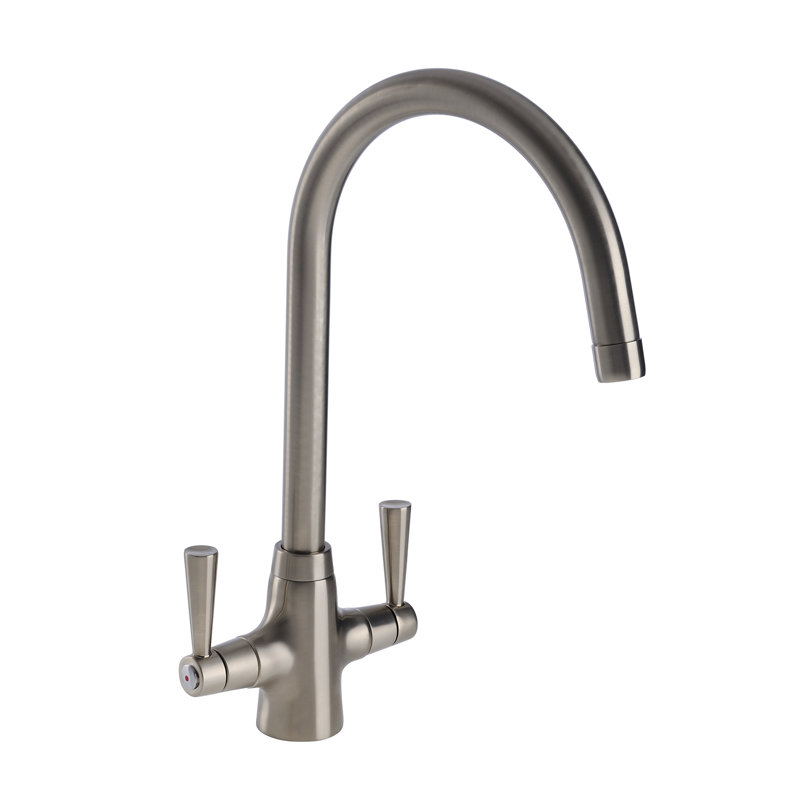 Abode Designs Stamford Kitchen Faucet, Brushed Nickel