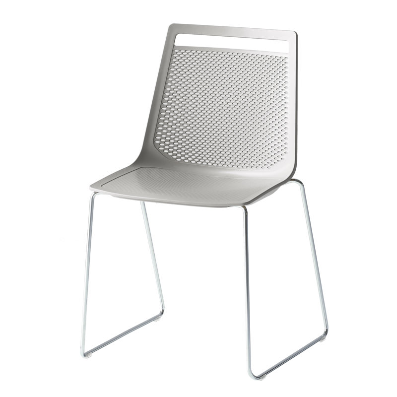 Chaise d'invité Akami, Gris