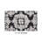 Danitra 100% Cotton 1885 GSM Bath Rug with Non-Slip Latex Backing, Soft Absorbent Machine Washable Bathroom Mat, Medallion Design, 21" x 34", Charcoal-14185944-14185955