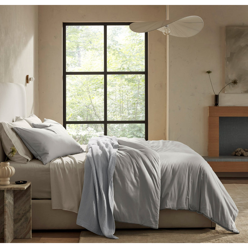 Signature Comforter Set, Mist, Twin Comforter + 1 Standard Sham