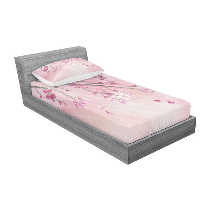 Microfiber Sheet Set, Twin Sheet Set + Fitted Sheet + 1 Pillowcase