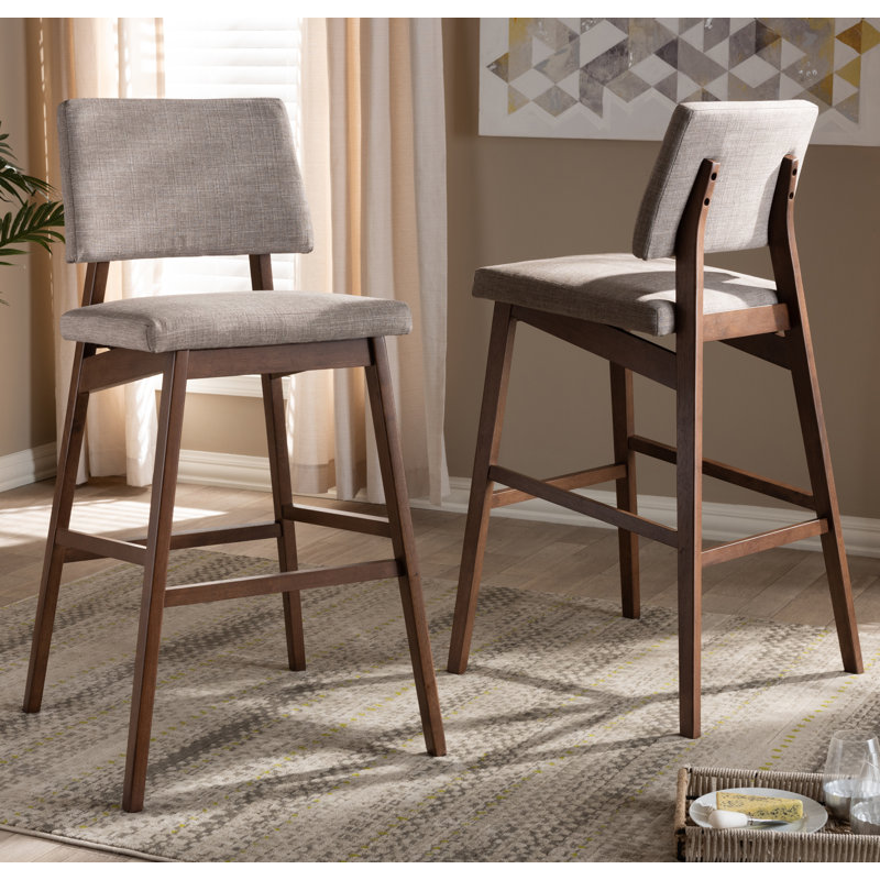 Tabouret 30,3 "Brighouse, Gris clair