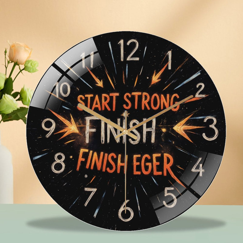Horloge murale 12 po