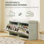 10 Pair Shoe Storage Bench