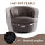 Ensemble de 2 chaises d'appoint en polyuréthane et coussins souples Aunna-115605093