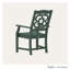 Chaise de salle à manger d'extérieur Chinoiserie-96079056