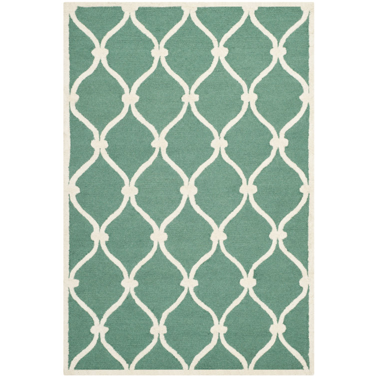 Neva Geometric Wool Hand Woven Area Rug