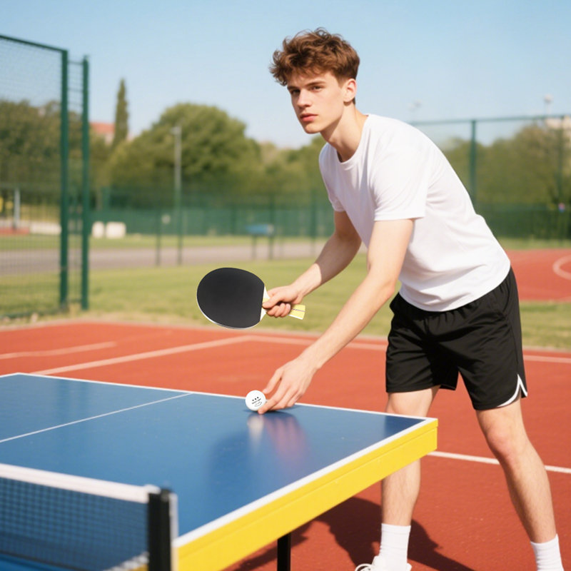 HOMCOM Table Tennis