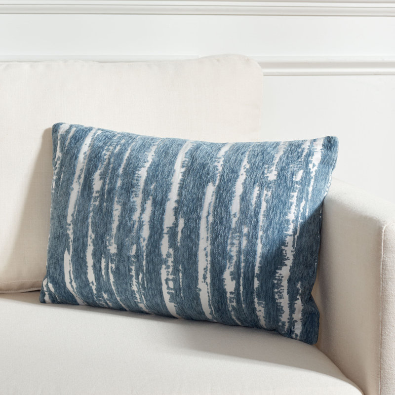 Revell Square Pillow Cover & Insert, Light Blue, 12" x 20"