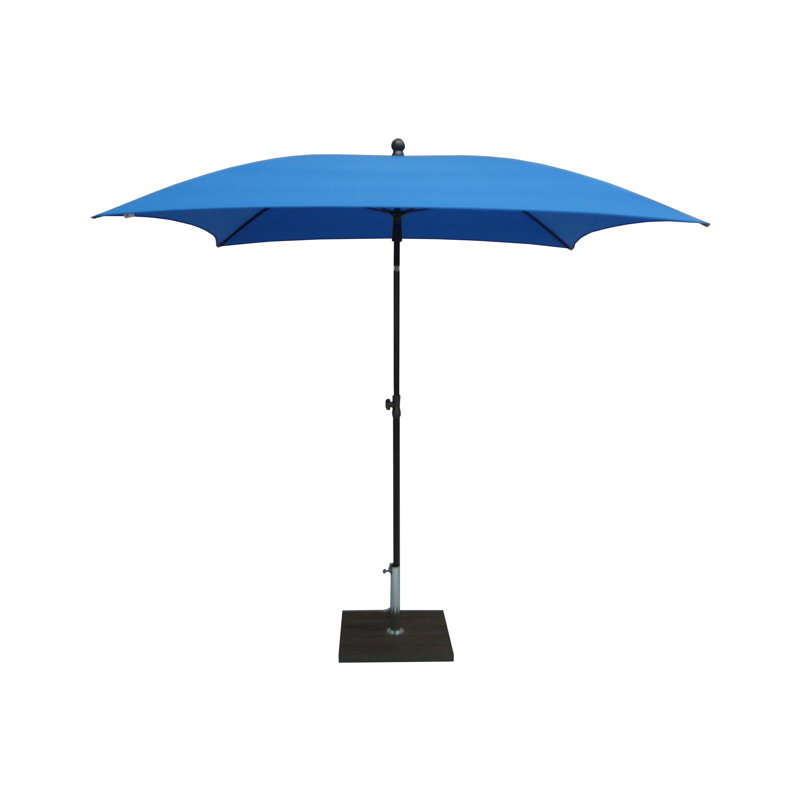 Giada 200cm Market Parasol, Light Blue
