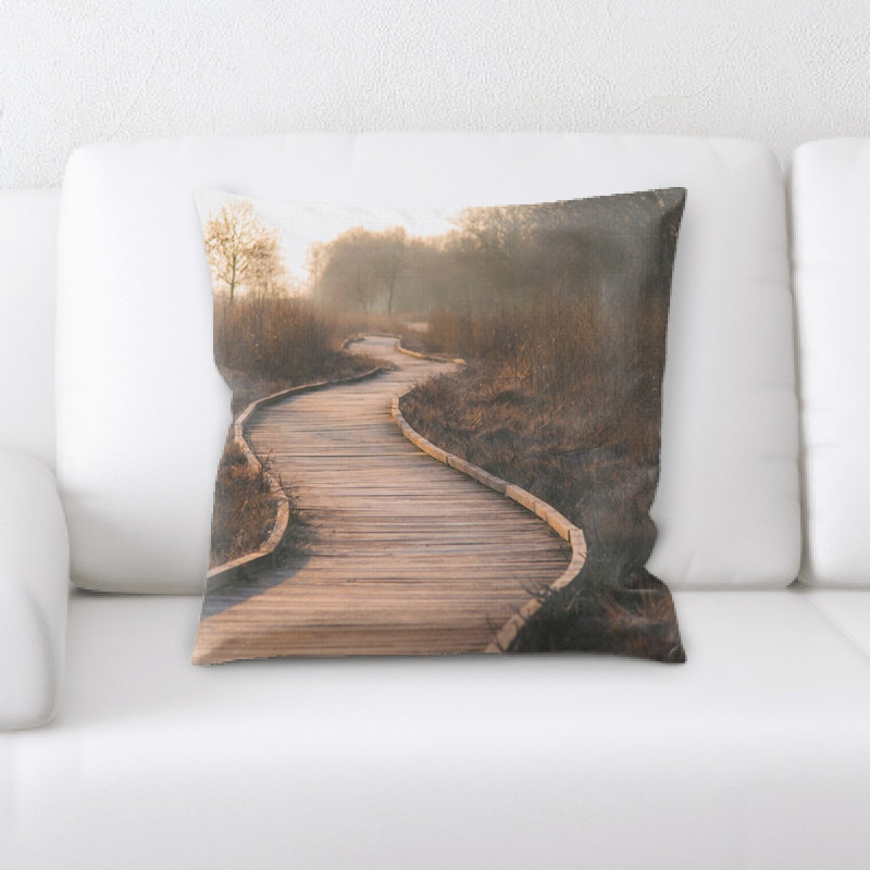 Coussin décoratif path