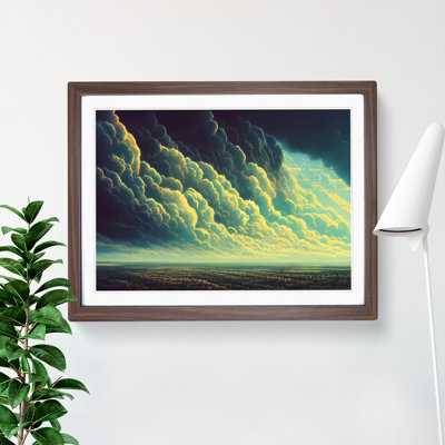 Mood Of The Cloud - Framed Print