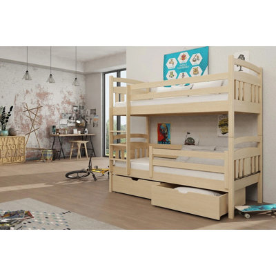 Lamb Storage Bunk Bed with Mattress