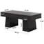Table basse en bois (sans la chaise)