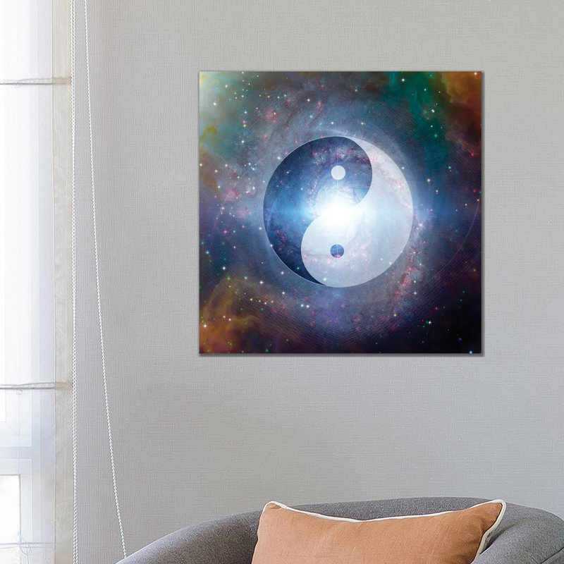 Celestial Yin-Yang by Bruce Rolff - Wrapped Canvas Print, 66.04 cm H x 66.04 cm W x 1.91 cm D