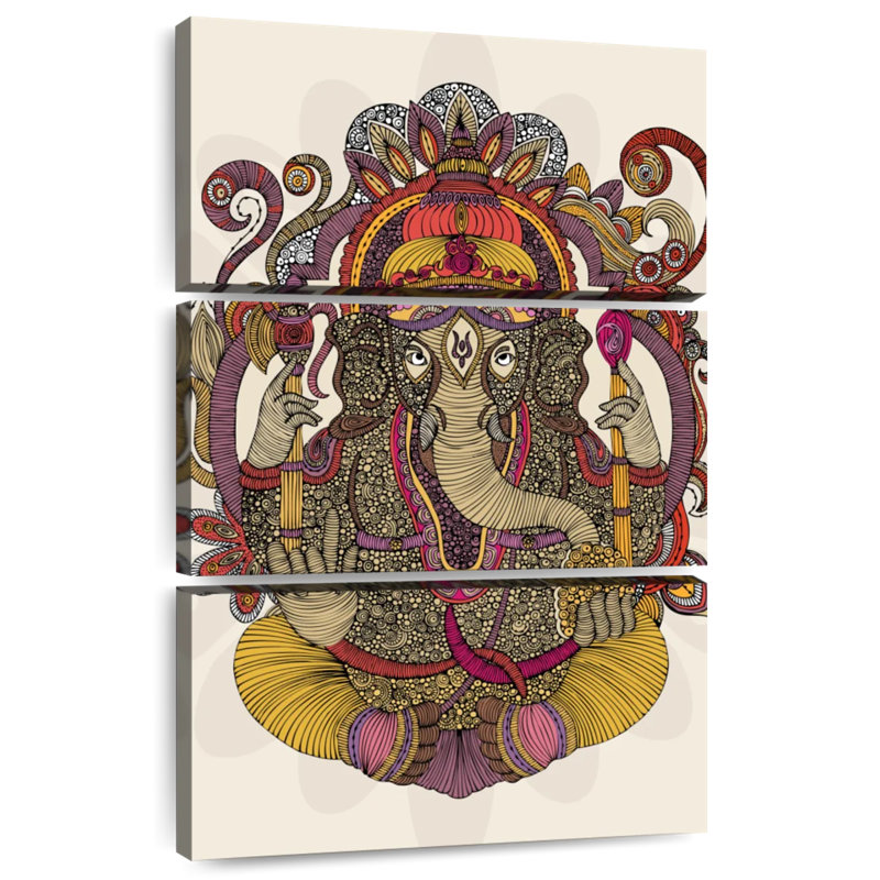 Couleurs Adella Ganesha, H 32 po x l 20 po