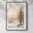 Vintage Landscape XVI -Framed Print