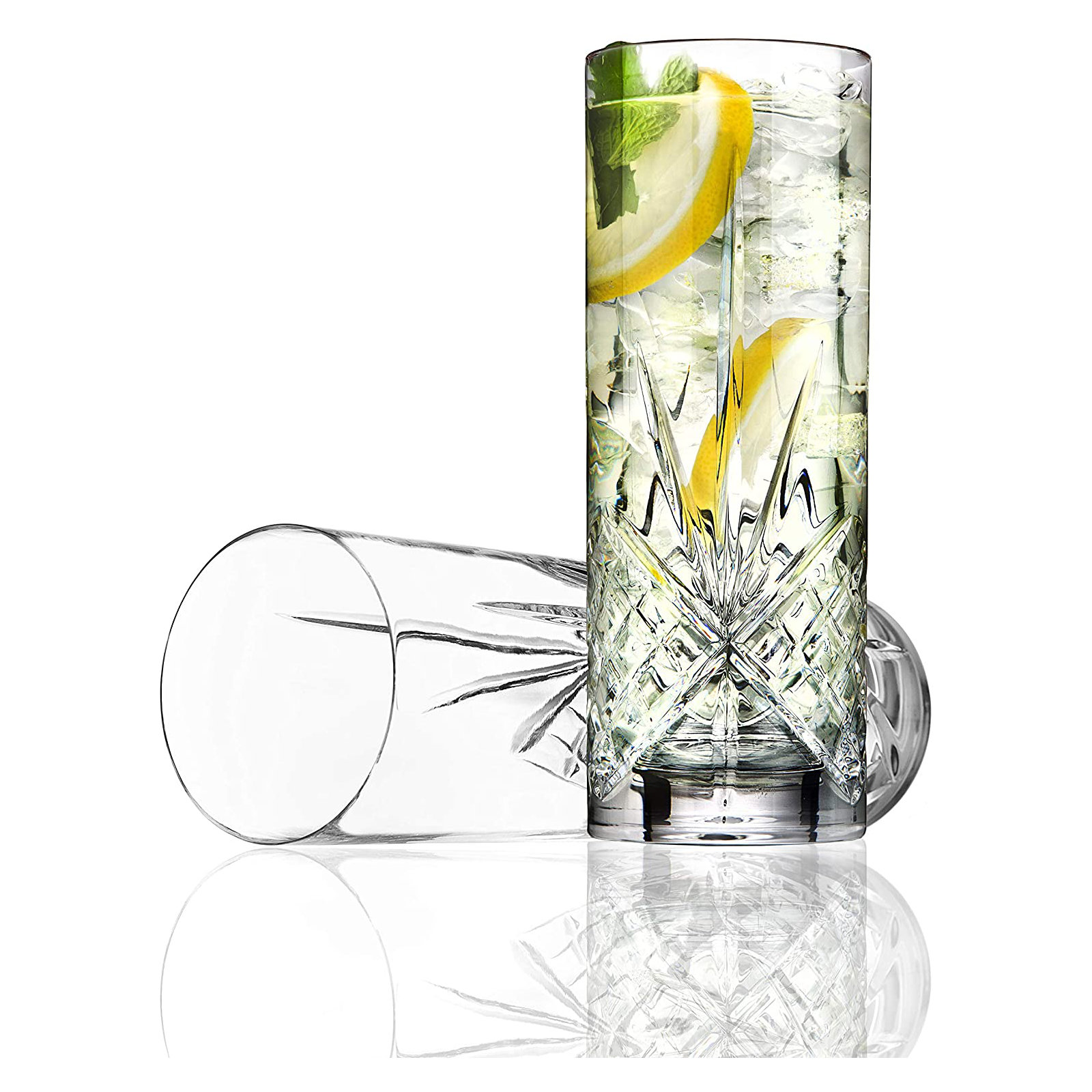 Dublin Crystal Highball Glass 12oz