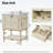 24 Inch Retro Design Bathroom Vanity with Ceramic Sink-93696128