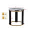 Table de bout 24 po, table d'appoint, canapé et table d'appoint