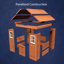 Backyard Discovery Cedar Wood Outdoor Playhouse