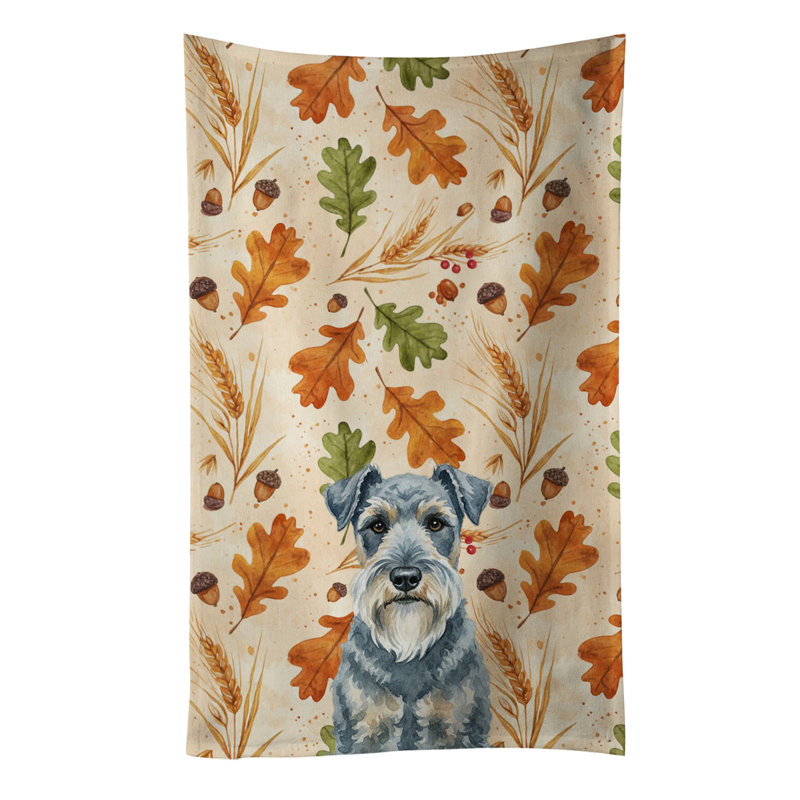 Serviette de cuisine tricolore Sheltie, Kerry Blue Terrier