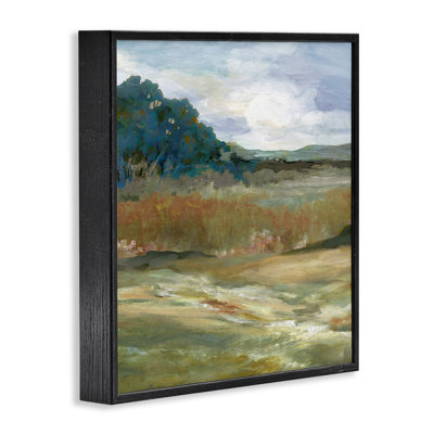 Visage of Rural Field Framed Giclee Art, design by Carol Robinson