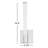 Dejoun LED Flush Mounted Sconce