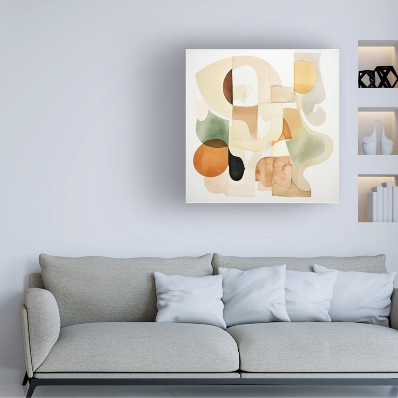Sasha Soul Watcher Canvas Art, 14" H x 14" W