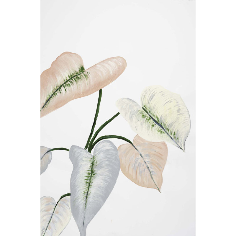 Modern Botanical 3 Print, 50" H  x 32" W  x 2" D