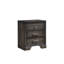 Table de chevet 2 tiroirs 1pc