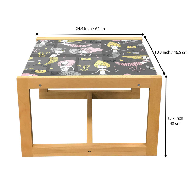 Jaivyn Sled Coffee Table, 62cm H x 46cm W x 40cm D