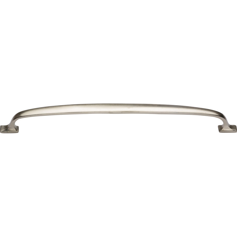 Durham Cabinet Pull, White Bronze, 8"